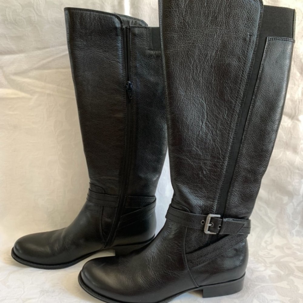 NEVER WORN! Naturalizer Black Leather Boots